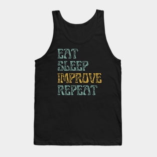 Eat Sleep Repeat Improvement Tank Top